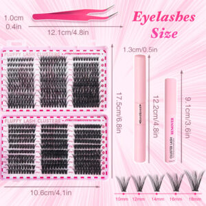 Cross-border Amazon Lash Book 30D/40D/50D/60D/80D/100D Mixed Style False Eyelash Set