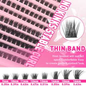Cross-border trade European and American style false eyelashes washboard 10 rows Middle Eastern eyelashes versatile Amazon segment false eyelashes
