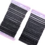 Amazon 304080100D false eyelashes European and American style single cluster 32 rows 640 clusters eyelash book set wholesale