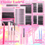 Cross-border Amazon false eyelash gift box, Shein TikTok same style eyelash book set, European and American style Middle East eyelashes