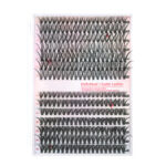 Cross-border hot-selling DIY lashes, segmented 30D 40D single-cluster eyelash extension set, factory wholesale