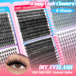 [New] Cross-border European and American style 30D40D50D large capacity lash book set Middle East Russia false eyelashes