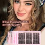 Amazon Europe and America cross-border 30D40D50D segment eyelash false eyelash set new 300 clusters of eyelashes