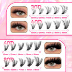 Cross-border 30406080D False Eyelashes Wholesale, Hot Selling on Amazon and Independent Stations in Europe and America, Foreign Trade Eyelashes, Harbin