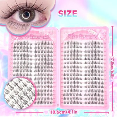 Large Capacity Mixed Combo Book Style Lazy Sunflower Lashes Comic Sectional False Lashes Natural
