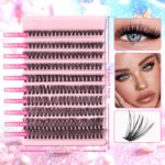 [TEMU Hot Sale] Cross-border Trade 304080D European and American False Eyelashes 10 Rows Thick Mixed Segment Eyelashes