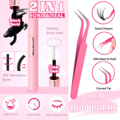 [TEMU Bestseller] 30D Thick 10-Row Large Capacity Fluffy Single Cluster DIY Self-Lamination Segment Lashes