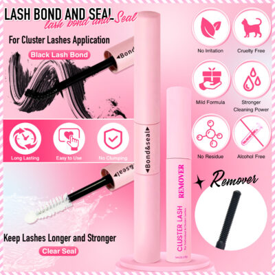 [TEMU Bestseller] Eyelashes for European, American, and Asian Thick DIY 3D Cluster Curly False Lashes Set for Export