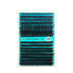 Cross-border hot-selling single-cluster hot-melt stem false eyelashes, foreign trade exclusive 320 clusters large capacity thick D curl false eyelash set