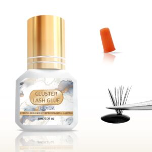Cross-border stock personal open-eye self-lash extension glue odorless non-irritating set for beginners quick-drying false eyelashes