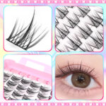Large Capacity Lazy Three-Step Lash Book Natural Segmented False Lashes Mixed Set Comic Lashes Eyelashes