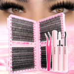 [TEMU Hot Sale] 30406080D False Eyelash Book Wholesale for Amazon and Independent Sites in Europe and America - 30406080+Glue+Tweezers