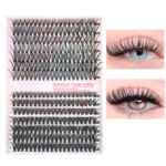Cross-border trade false eyelash kit, European and American segmented false eyelash kit, self-lashing eyelash wholesale - 30D40D-280 Pcs per box