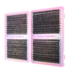 [800 Clusters Large Capacity] Eyelashes Cross-border European and American Style Lash Book 30D 40D 50D 60D Thick False Eyelashes - 30405060D-40 row