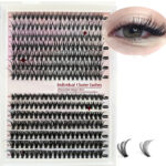 [Low Price High Volume] Cross-border European-American Style False Eyelashes 30D40D Mixed Lashes Foreign Trade Asian Mixed Race Eye Lashes - 30D40D14 row
