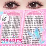 Large Capacity Mixed Combo Book Style Lazy Sunflower Lashes Comic Sectional False Lashes Natural - Lazy Sunflower Lash Book - 32 Rows