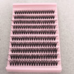 [Xiaohongshu Hot Item] Cross-border Trade Eyelash Washboard 30D40D50D60D80D European and American False Eyelashes - Lashes 50D 10 rows