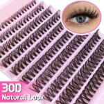 [Special Price] European and American False Eyelashes Cross-border 30P 40P 50P 60P 40 Rows TEMU Hot Selling Segmented Thick Eyelashes - [Single Box] Washboard 30D-10 Rows