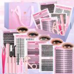Cross-border Eyelash Gift Box DIY Segmented European, American, Middle Eastern Export Large Capacity Amazon Eyelash Book Set - [Gift Box 4] Family Photo Gift Box