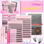 【Cross-border Bestseller】European and American Style False Eyelash Gift Box Large Capacity Asian Eyelash Book Russian Eyelash Set - [Gift Box 3] Family Photo Gift Box
