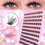 Amazon Europe and America cross-border trade false eyelashes self-lashing large capacity cluster segmented single cluster false eyelashes wholesale - A01