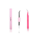 [Low Price High Volume] Cross-border European-American Style False Eyelashes 30D40D Mixed Lashes Foreign Trade Asian Mixed Race Eye Lashes - Double-head glue + tweezers
