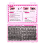 Cross-border bestseller 30D 40D Amazon eyelashes false eyelashes欧美 foreign trade beauty personal care eyelashes kit - [Single Box] Pink Book 30P