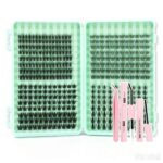 cross border bestseller large capacity 400 cluster lash book wheat spike pure wild autumn maple leaf three piece fishtail mixed dense segmented