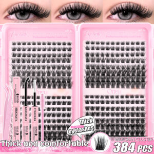 Cross-border Amazon Temu Large Capacity T50 Thick Style Lash Book Glue Tool Set DIY Lash Kit