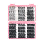 Spiky Lashes Eyelash Book Pointed Fairy 40D European and American Russian Hot Product DIY Segmented Cross-border False Eyelashes