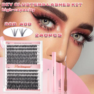 Cross-border bestseller DIY Cluster Lashes False Eyelashes 30D 40D Mixed Set for Export