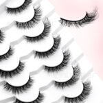 Cross-border bestseller European and American style false eyelashes 7 pairs set, thick, natural, curled, cross-border beauty tool source factory