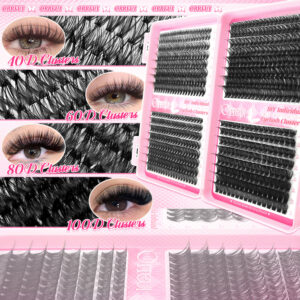 European and American hot-selling butterfly set, large capacity thick style 40D60D80D100D eyelash book tool set