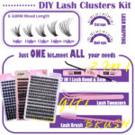 14Row DIY Cluster Lashes Private Label Custom False Eyelash