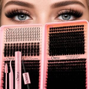 SHEIN/Temu Hot Selling DIY Eyelash Book Glue Set 680PCS Cross-border In Stock Source Factory