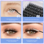 Cross-border DIY segmented false eyelashes, thick and natural for Amazon Europe/America, single-cluster lash extensions 30D40D