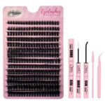 14Row DIY Cluster Lashes Private Label Custom False Eyelash