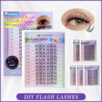 Light European-American style single-cluster false eyelashes, Asian-friendly, camera-ready, bold look, dense, segmented, curly, fluffy, plush texture, D-curl