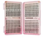 European and American cross-border bestseller, Amazon large-capacity cluster autumn maple leaf lash book, single cluster false eyelashes 8-16mm false eyelashes