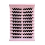 Cross-border DIY single-cluster self-applied false eyelashes, mixed pack, thick and curly, segmented cluster false eyelashes