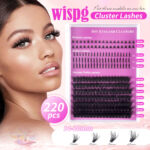 Cross-border segmented eyelash kit, European and American thick false eyelashes, 3D DIY hot-melt cluster lash extension FD set