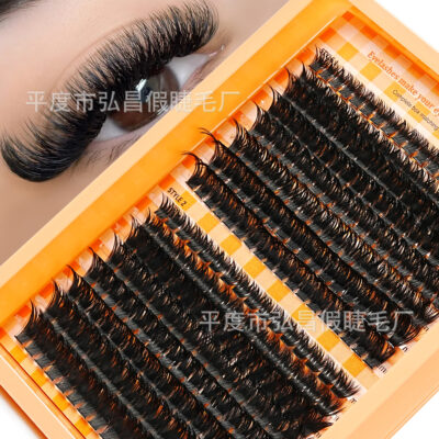 TK Europe and America cross-border Amazon hot-selling eyelash extension kit DIY single cluster lash kit large capacity 80D/100D