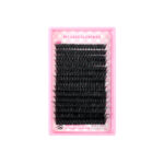 Cross-border 80D100DD Curl Single Cluster False Lashes Thick and Curled Extension 12-20mm DIY Segmented Fluffy Lashes