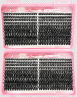 Cross-border best-selling DIY segmented false eyelash kit, Amazon hot-selling large-capacity lash book, voluminous false eyelashes