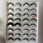 Factory wholesale export whole-strip natural style eyelashes, multiple pairs of 3D Russian volume fluffy false eyelashes available