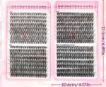 EU/US False Eyelashes Cross-border Amazon Large Capacity 30D 40D 50D Thick Natural Simulation DIY Segmented Lash Book