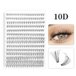 Customized export cross-border best-selling style false eyelash set 30D40D kit Diy cluster s lashe