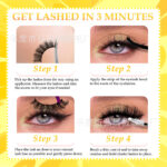 Cross-border bestseller, 10 pairs Russian volume false eyelashes, European and American thick, three-dimensional, curly, flat false eyelashes factory