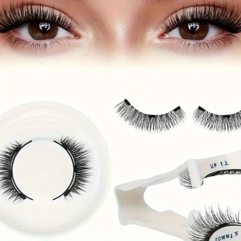 o1cn017cewir1pvybquuq9m 2219025691847 0 cib.jpg New Magnetic Eyelashes No Glue Three Magnet Little Devil Lashes Natural Adhesion Reusable Pair Pack Wholesale