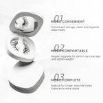 Upgraded soft magnetic magnetic eyelashes, glue-free, natural-looking, long-lasting, soft magnetic lashes in one box, Yue Tong factory Pingdu